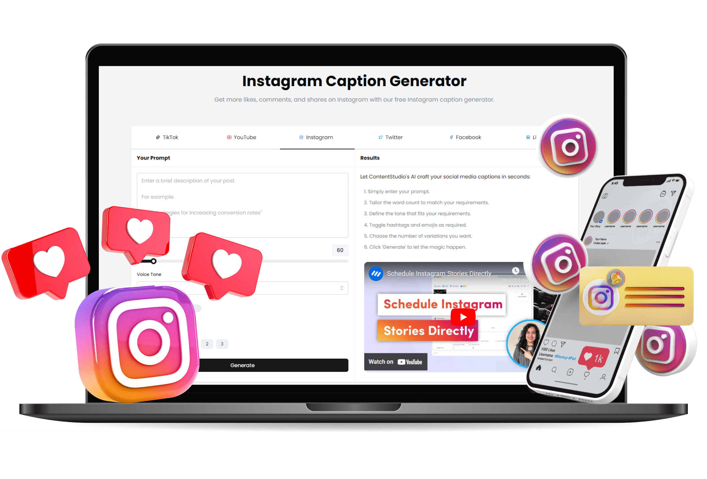 Instagram Caption Generator