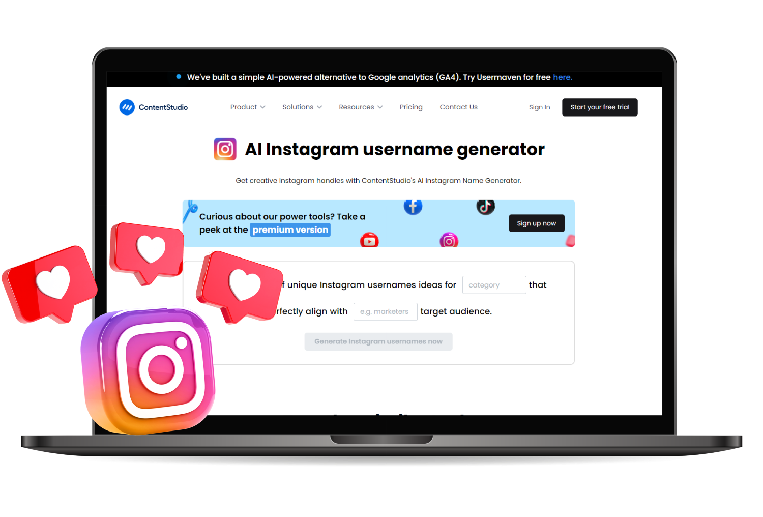 Instagram Username Generator