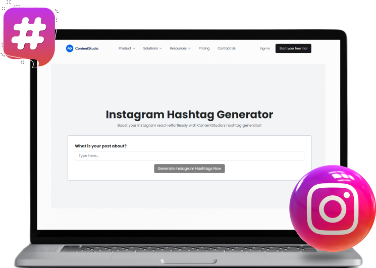 Instagram hashtag generator