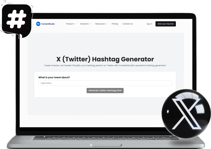 Twitter hashtag generator